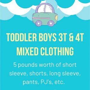 Toddler Boys Mixed Clothing Bundle